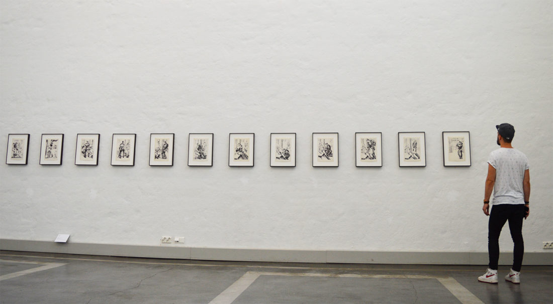 Tom of Finland Exhibition at Taidehalli | Gay Couple City Weekend Helsinki Finland © Coupleofmen.com
