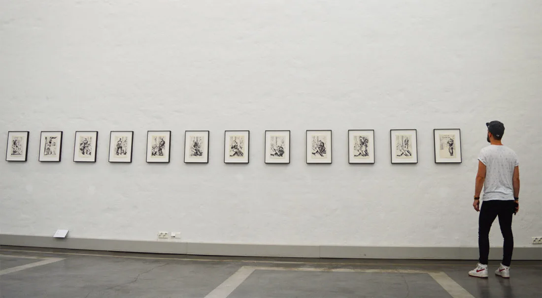 Tom of Finland Exhibition at Taidehalli | Gay Couple City Weekend Helsinki Finland © Coupleofmen.com
