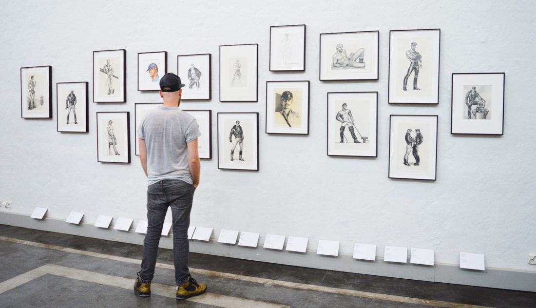 Tom of Finland Exhibition at Taidehalli | Gay Couple City Weekend Helsinki Finland © Coupleofmen.com