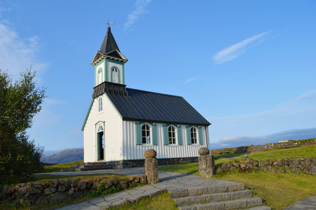 Chapel at Þingvellir | Golden Circle Tour Iceland Þingvellir Geysir Gullfoss © CoupleofMen.com