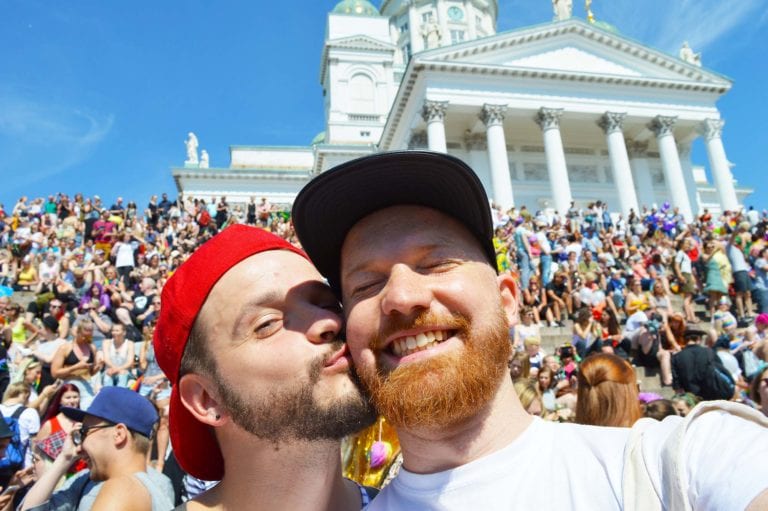 Gay Pride CSD Trips Gay Reiseblogger Couple of Men Gay Pride Trips Gay Pride Helsinki LGBTQ Festival Parade 2016 © CoupleofMen.com