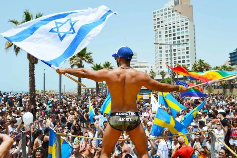Sexy Photos Tel Aviv Gay Pride Parade 2016 © CoupleofMen.com