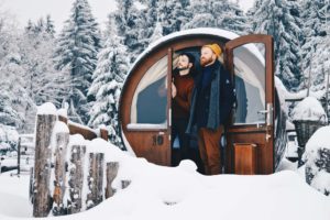 Slumber Wine Barrel Taufsteinhütte in Central Germany © Coupleofmen.com