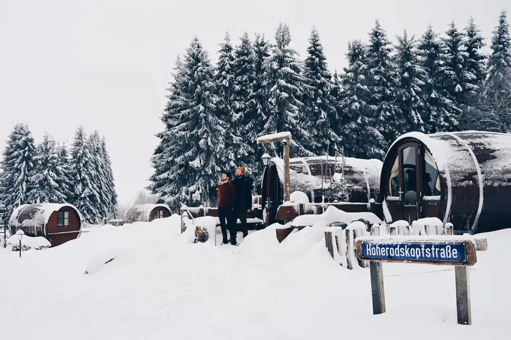 Slumber Wine Barrel Taufsteinhütte Central Germany © CoupleofMen.com