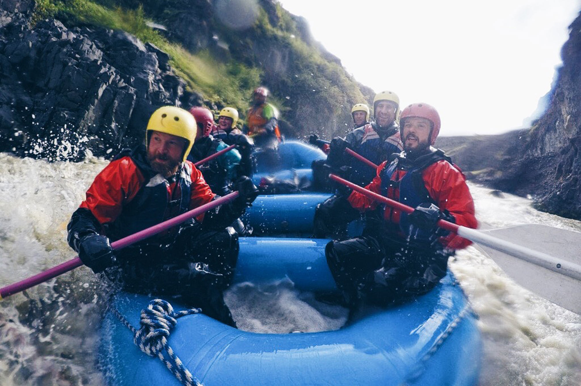 Viking White Water Rafting in Skagafjörður North Iceland