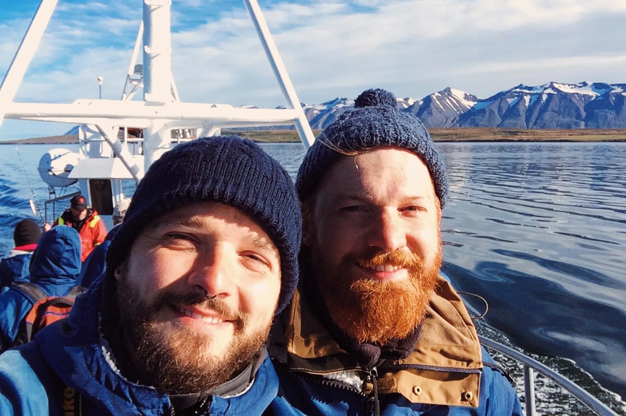 Gay Travel Blogger Couple of Men Humpback Whale Watching in Dalvík (Northern Iceland) © CoupleofMen.com