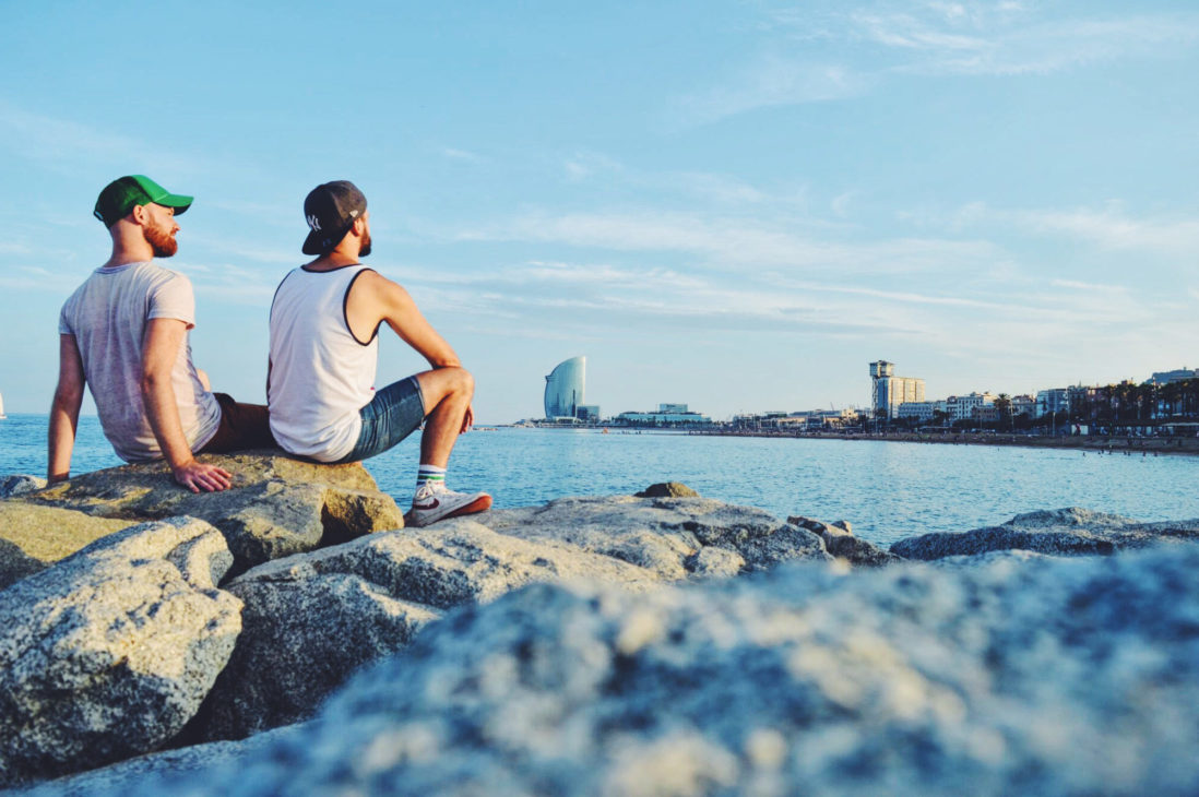 Barcelona Gay Travel Tips for a summer trip © CoupleofMen.com