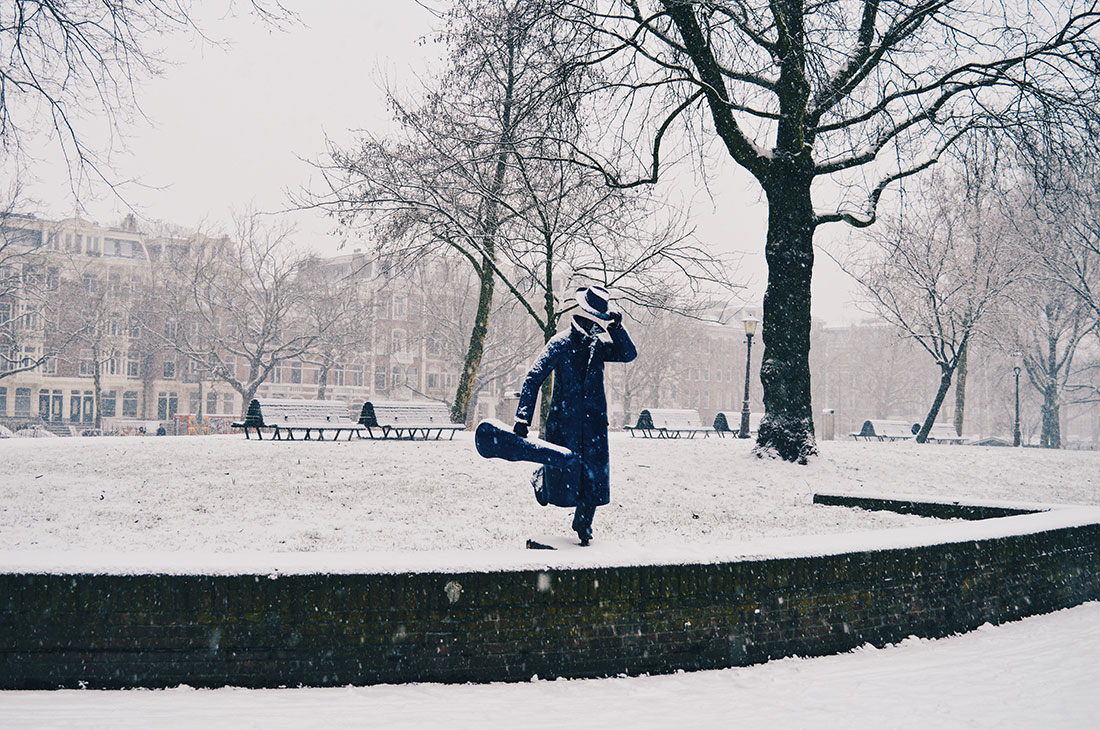Dutch Winter Day Amsterdam Netherlands in February | © CoupleofMen.com