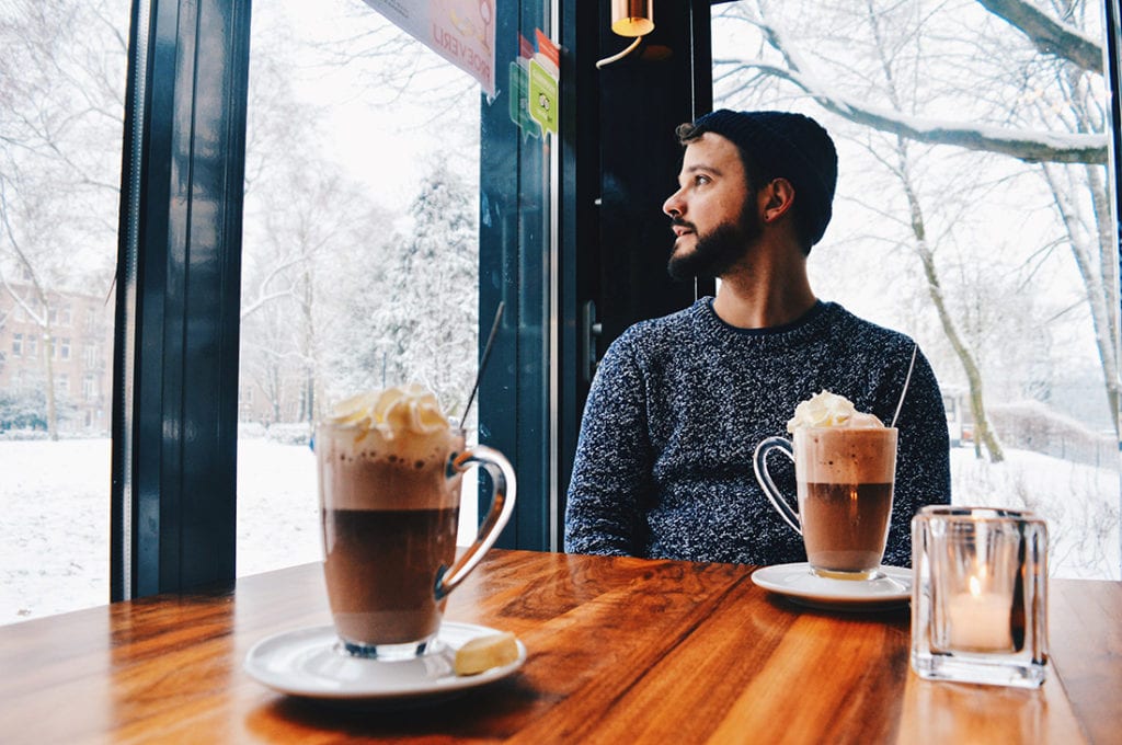 Snow in Amsterdam: Our Dutch Winter Day in the capital of The Netherlands | © CoupleofMen.com