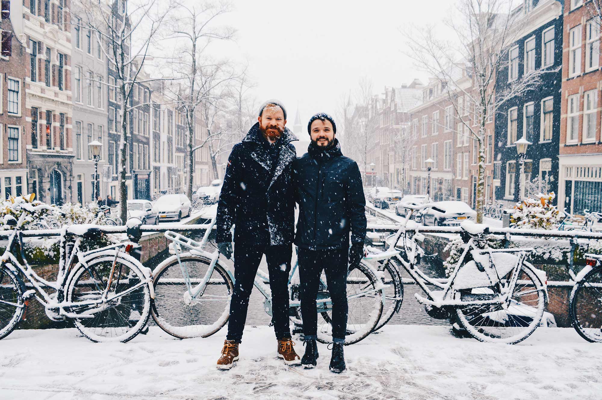 Snow in Amsterdam: A Winter Day in Holland’s Capital