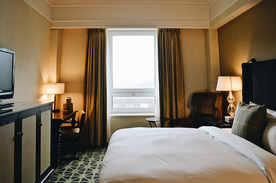 Hotel Room with Mountain View | Fairmont Banff Springs Castle Hotel Gay-Friendly © CoupleofMen.com