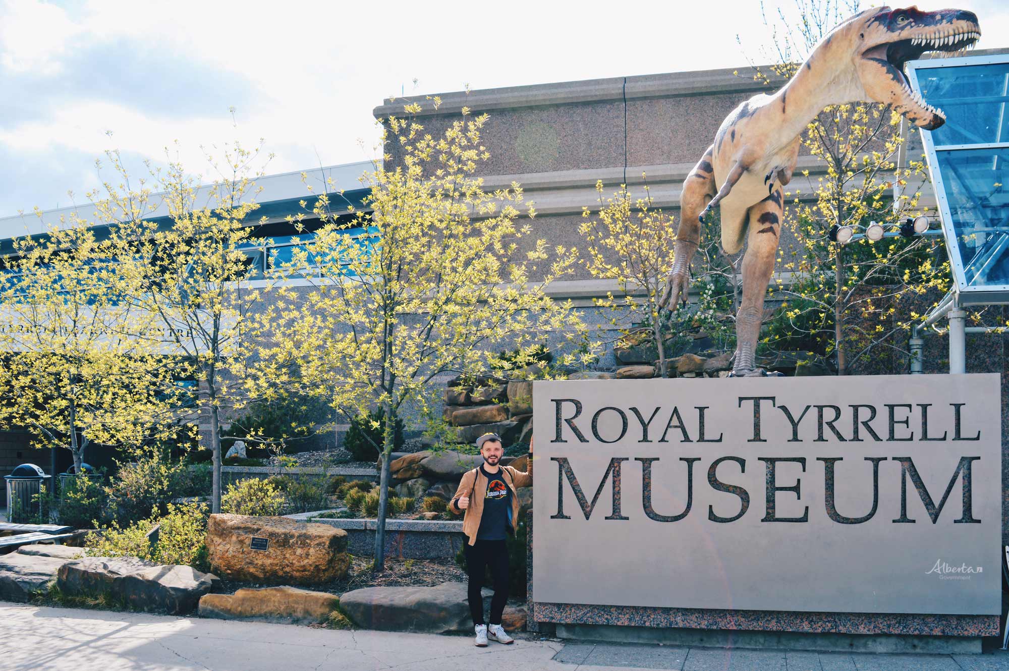 Dinosaurs Royal Tyrrell Museum Palaeontology Drumheller Alberta Canada © CoupleofMen.com