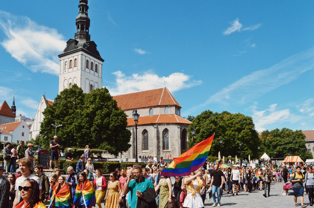 Free open air concert after Baltic Pride 2017 Tallinn Best Powerful LGBTQ Photos © CoupleofMen.com