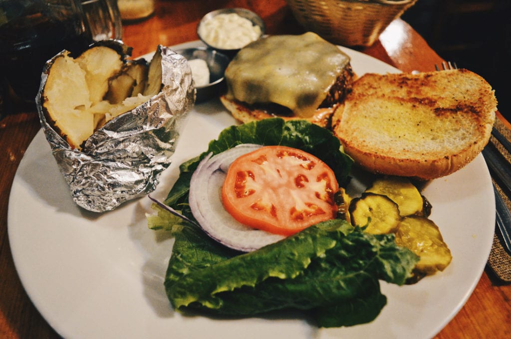 Dinner at Virginia Creek Settlement Restaurant | Ghost Town Bodie State Historic Park California © CoupleofMen.com