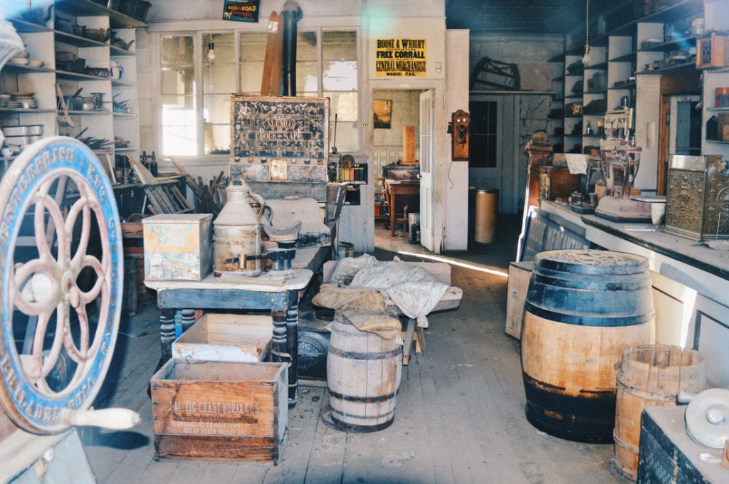 Fully equipped Grocery Store in Bodie | Ghost Town Bodie State Historic Park California © CoupleofMen.com