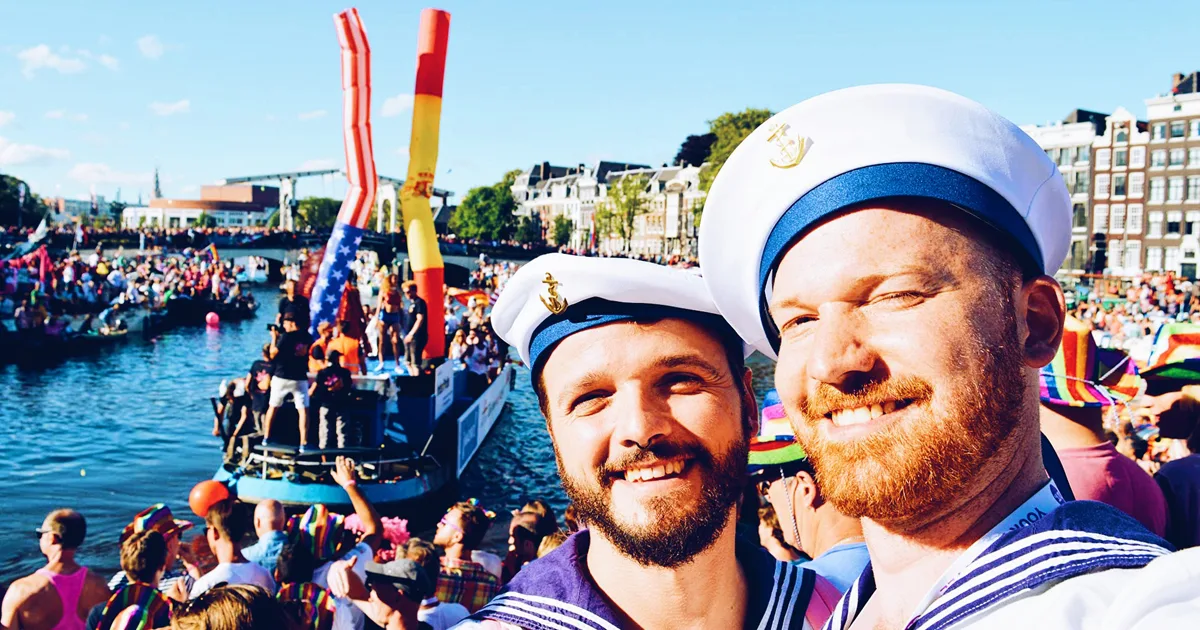 Gay Pride Amsterdam A Couple of Men takes Strong Photos Gay Euro Pride Amsterdam 2021 © CoupleofMen.com