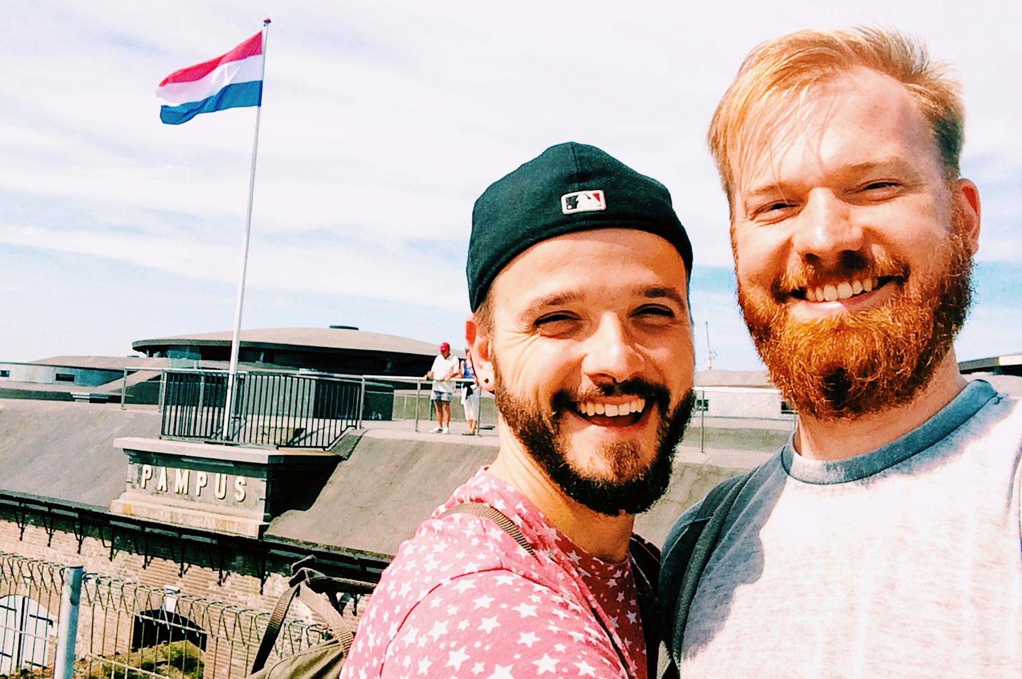 A Gay Couple Biking Tour | Amsterdam to Muiden to Forteiland Pampus