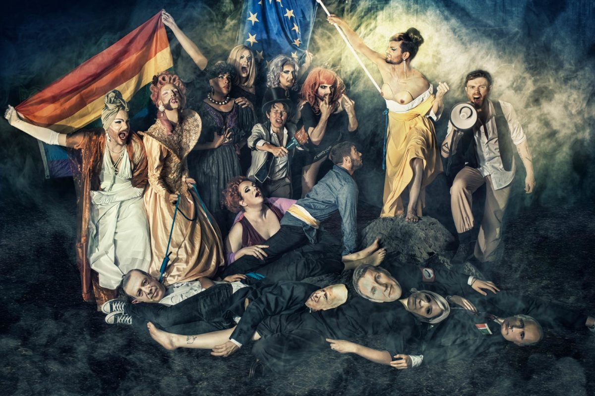 Wow! 8 Travesty for Germany Drag Election Posters 2017