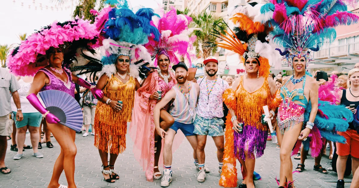Benidorm Gay Pride Rainbow Carnival Spain 2017 © CoupleofMen.com