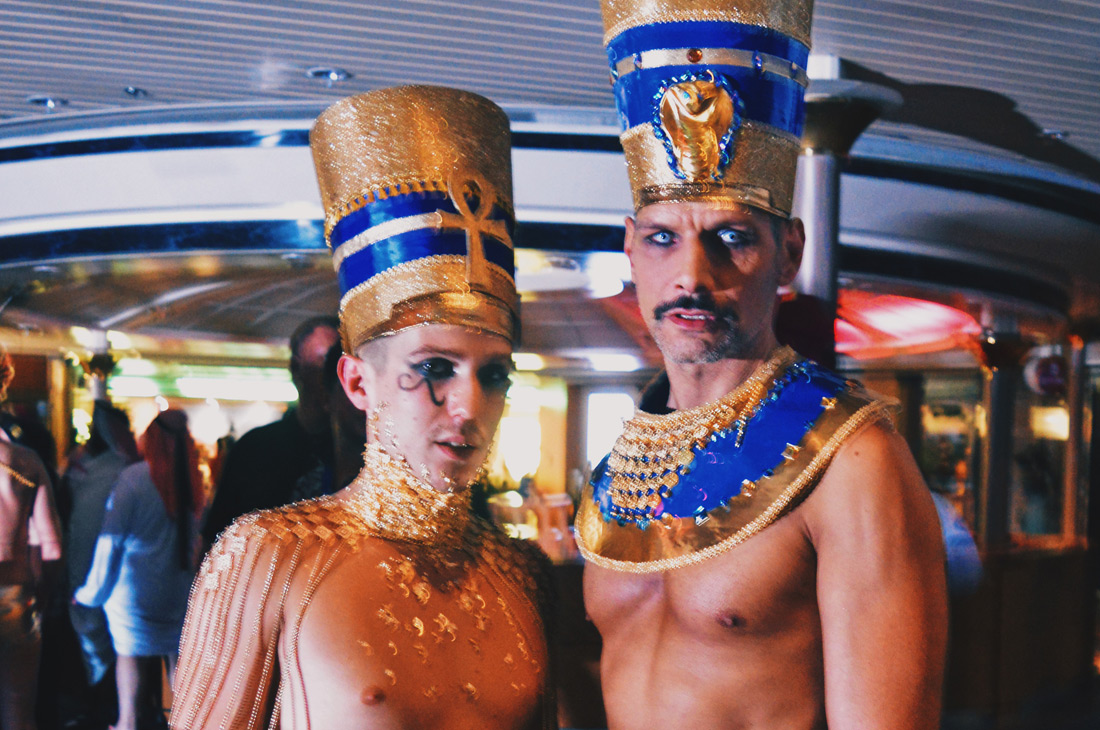 Egyptian kings of the night © CoupleofMen.com