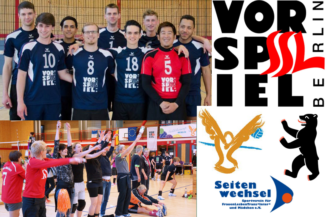Goldelsen-Cup Berlin Gay Lesbian Volleyball Tournament © SSL Vorspiel & Seitenwechsel Berlin