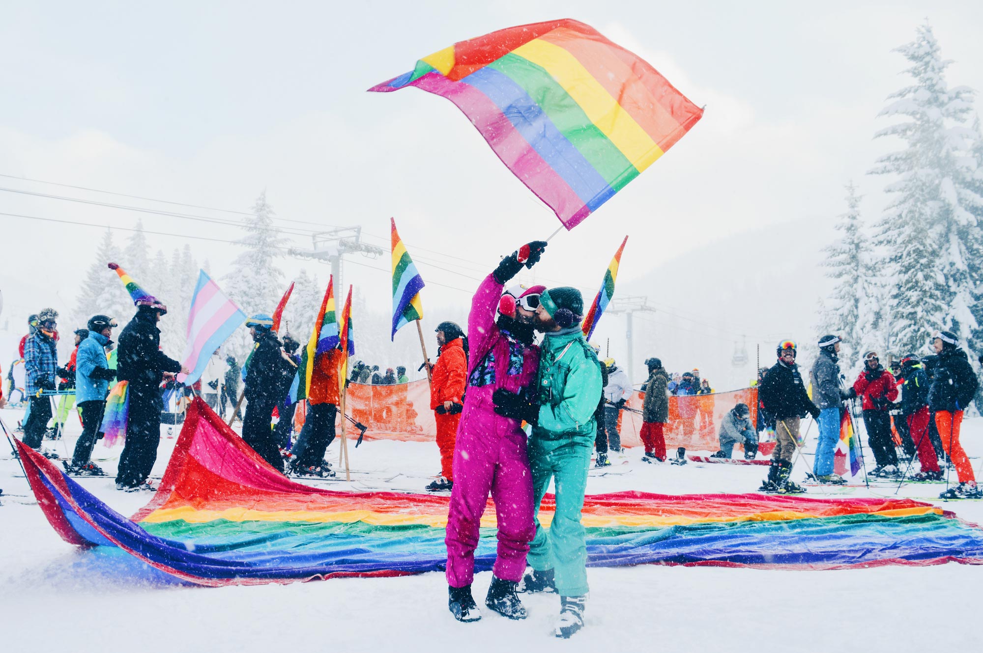 Whistler Pride & Ski Festival | Whistler Pride 2018 Gay Ski Week © CoupleofMen.com
