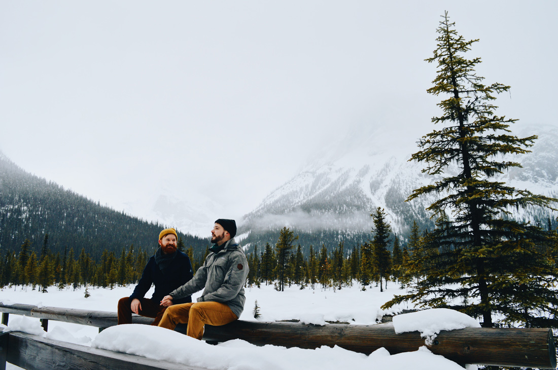 Take your time while exploring the Canadian Rocky Mountain nature | Emerald Lake Lodge gay-friendly © Coupleofmen.com