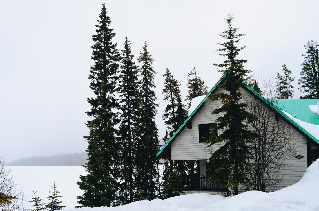 View from the Wellness Lodge Cabin | Emerald Lake Lodge gay-friendly © Coupleofmen.com