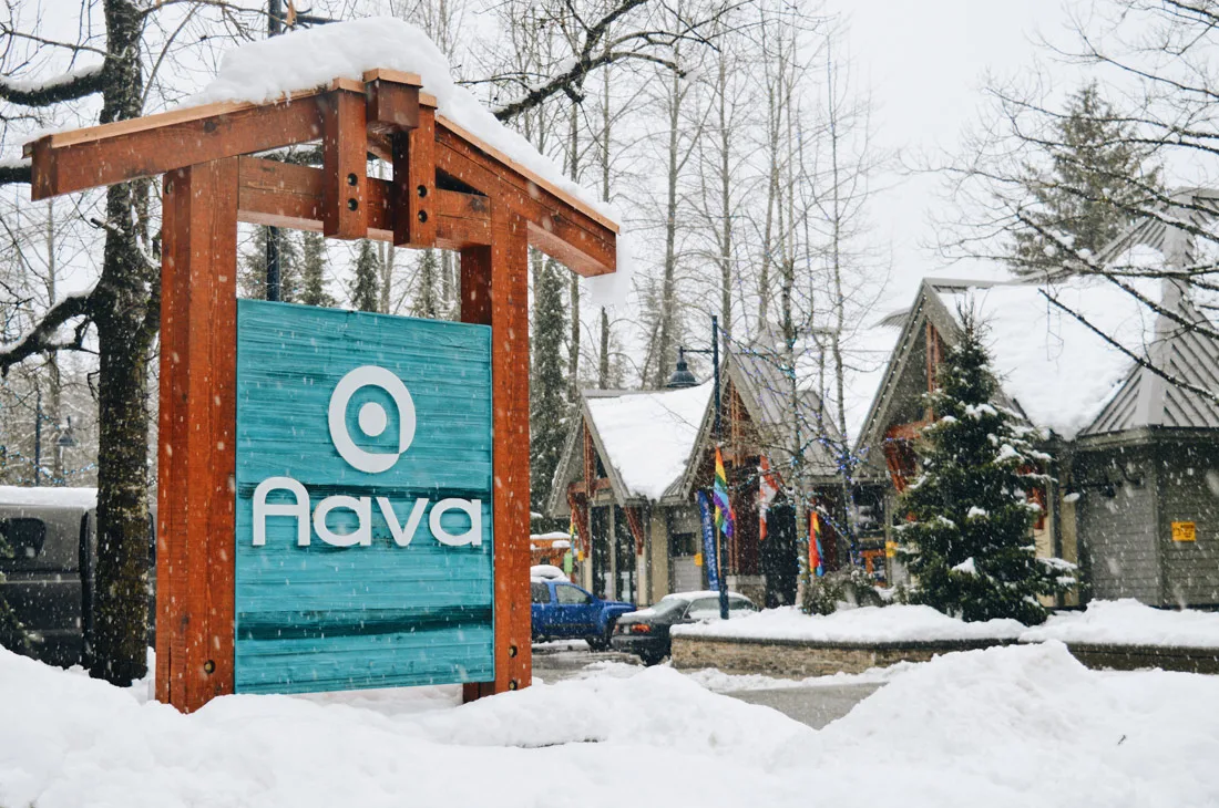 Welcome to the Aava Hotel | Whistler Pride 2018 Gay Ski Week © Coupleofmen.com