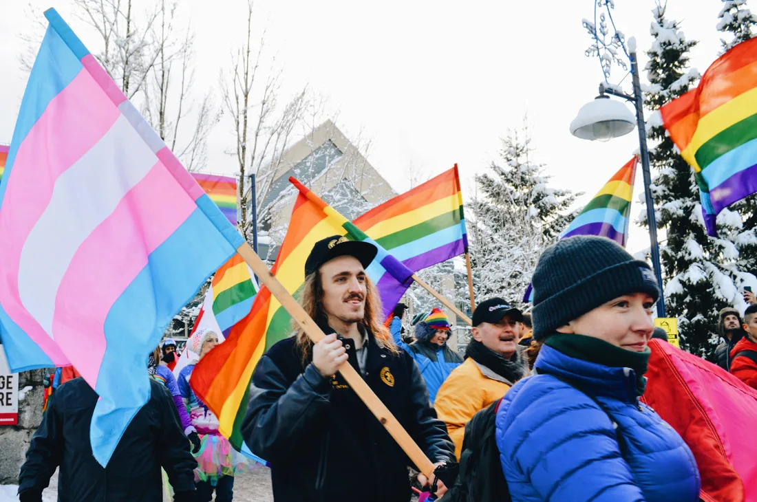 Pride for everyone - queer, gay lesbian trans | Whistler Pride 2018 Gay Ski Week © Coupleofmen.com