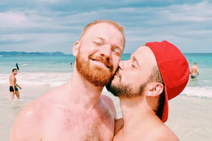 A Gay Kiss during our Gay Travels to Spain | Spartacus Gay Travel Index 2020 © Coupleofmen.com