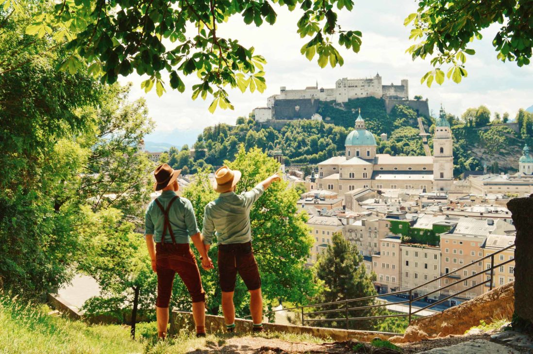 Gay-friendly City Trip Salzburg Couple of Men Gay Städtetrip Salzburg Travel Salzburg Gay Couple City Trip | All LGBT travelers need to know for a gay-friendly trip to the Mozart city Salzburg in Austria © Coupleofmen.com