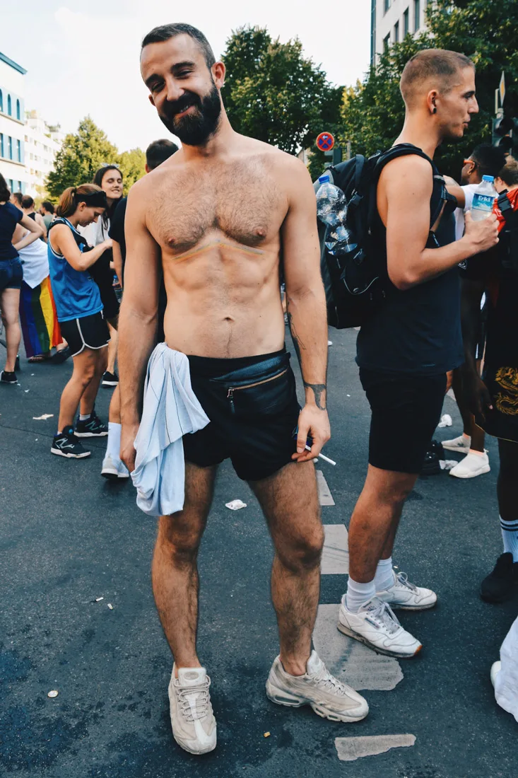 Taks off your shirts and get the party started | CSD Berlin Gay Pride 2018 © Coupleofmen.com