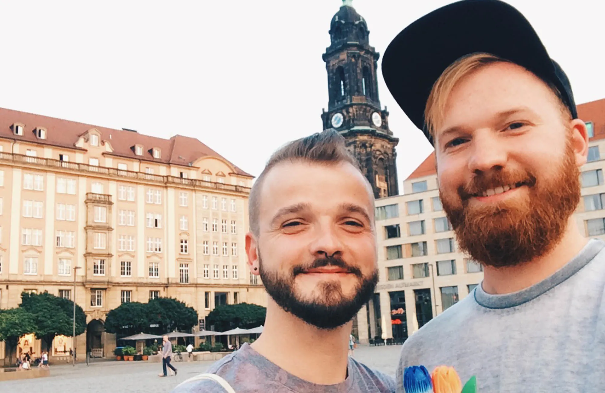 Gay Trip Dresden Selfie © Coupleofmen.com