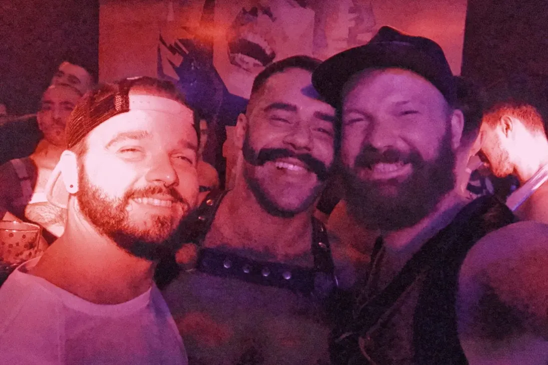 Gay Travel Journal Costa Rica Selfie with Teddy Torres at Gay Fetish Party Eagle69 | Gay-friendly Costa Rica © Coupleofmen.com
