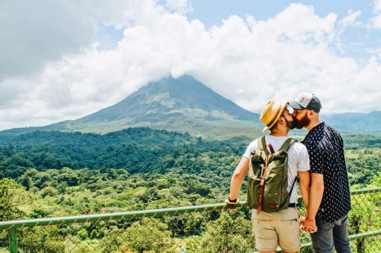 Gay Travel Journal Costa Rica Exploring Gay-friendly Costa Rica hand-in-hand together © Coupleofmen.com