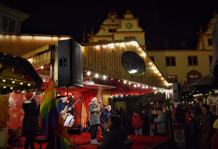 Gay Christmas Market in Darmstadt | Gay Christmas Markets 2018 in Germany © Vielbunter Weihnachtsmarkt