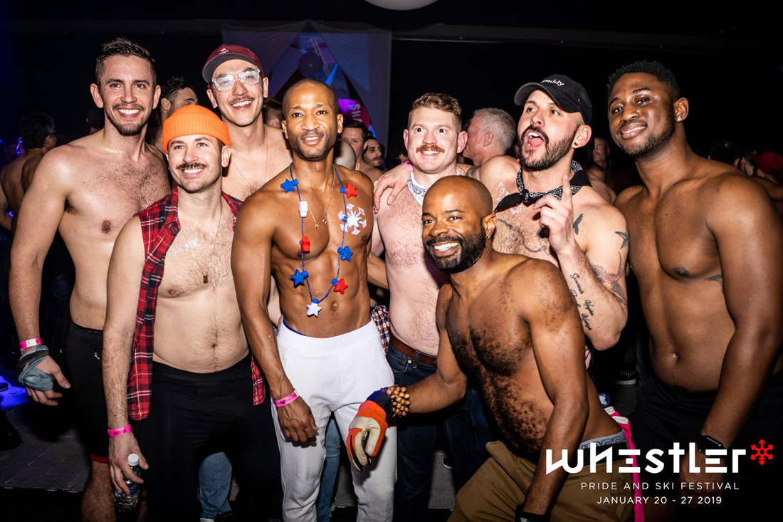 Whistler Pride Ski Festival Whistler Pride Gay Skiwoche Everyone is having fun - Diversity, Love and Fun - Snowball 2019 © Whistler Pride/ Photo by Darnell Collins