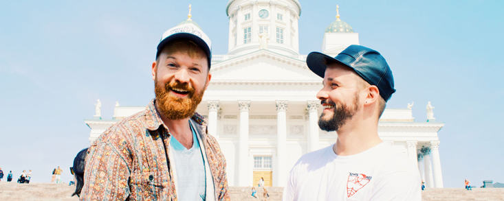 Our Gay Couple City Weekend Helsinki Finnland Spartacus Gay Travel Index 2019© CoupleofMen.com