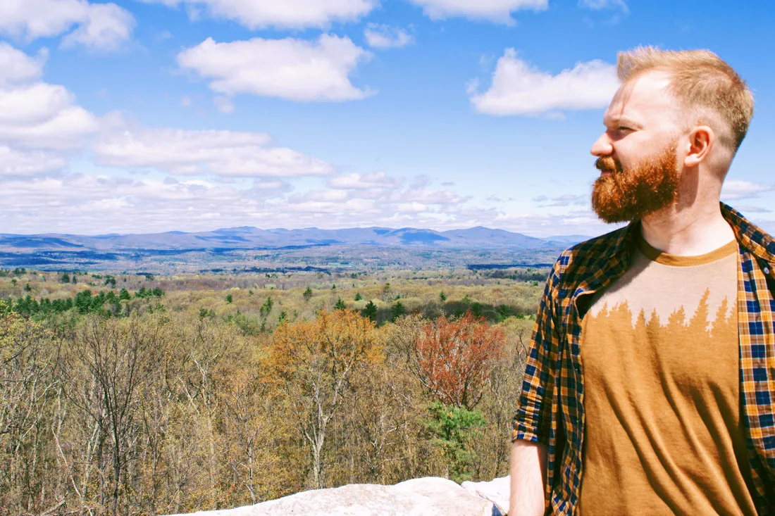 Gay Reise Dutchess County Spring view of the Hudson River Valley in Dutchess County © Coupleofmen.com
