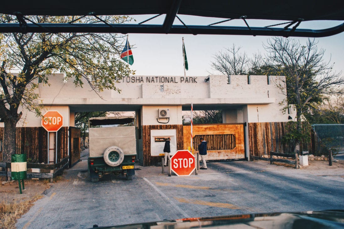 East Gate “Von Lindequist or Namutoni Gate” of Etosha National Park © Coupleofmen.com