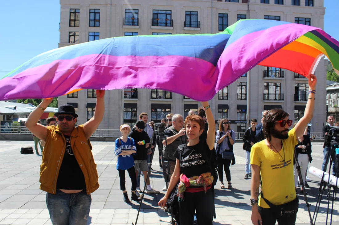 Zur aktuellem Situation der LGBTQ+ in Georgien © Mikheil Meparishvili www.netgazeti.ge