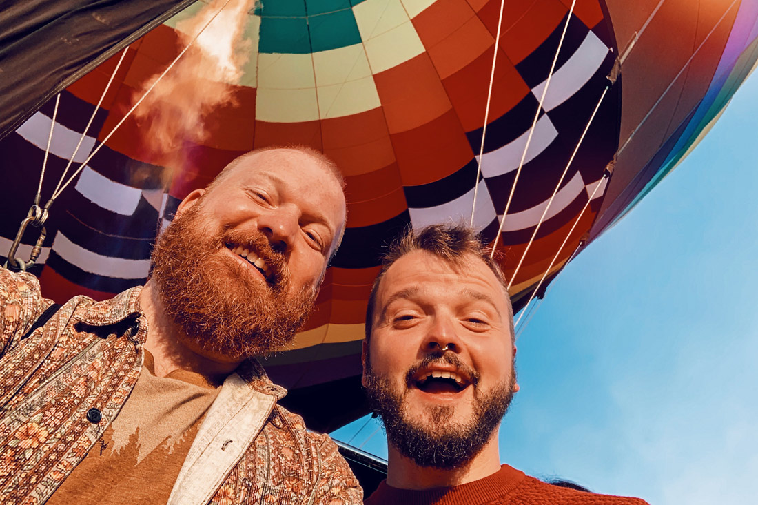 Gay Galena LGBT Getaway Illinois Gay Galena LGBT Getaway IllinoisGalena Illinois Road Trip Galena Illinois Road Trip Galena Gay Getaway Illinois Balloon Ride for sunrise in Galena, Illinois © Coupleofmen.com