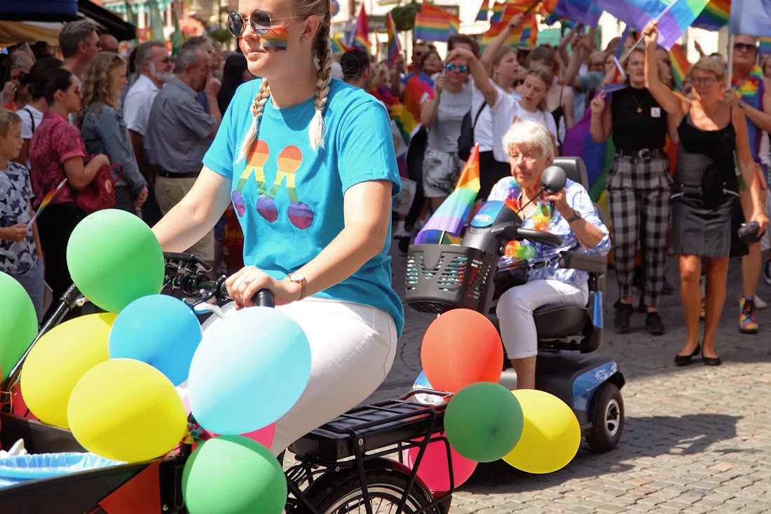 Gay Pride Malmö 2019 Young, old and everyone in between - Malmö Pride 2019 is welcoming everyone © Coupleofmen.com