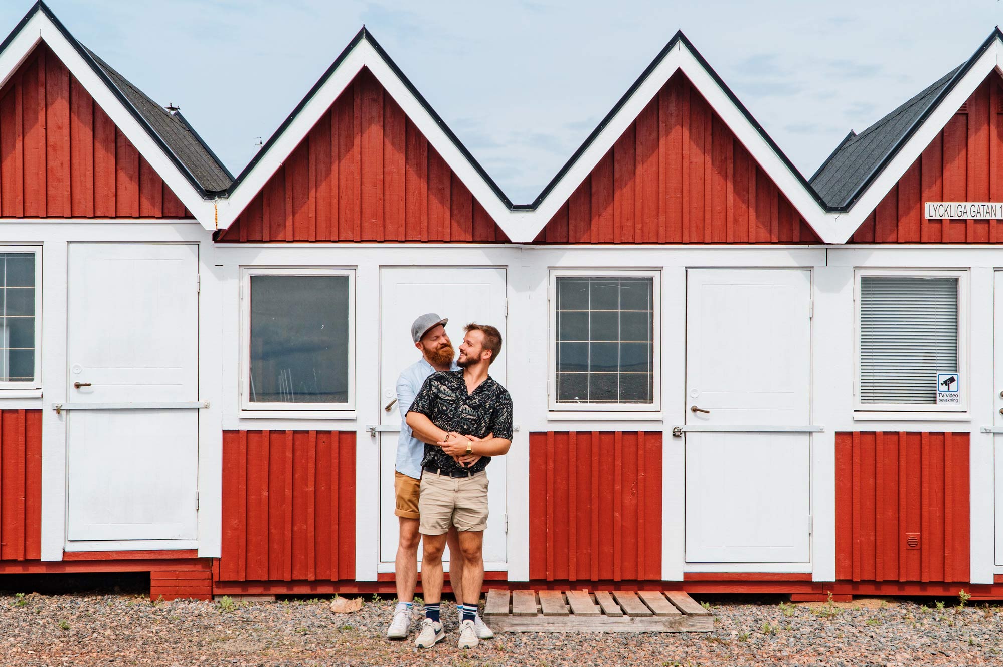 Gay Summer Road Trip Skåne You might already guessed it but we got a thing for the cute houses in Skåne © Coupleofmen.com