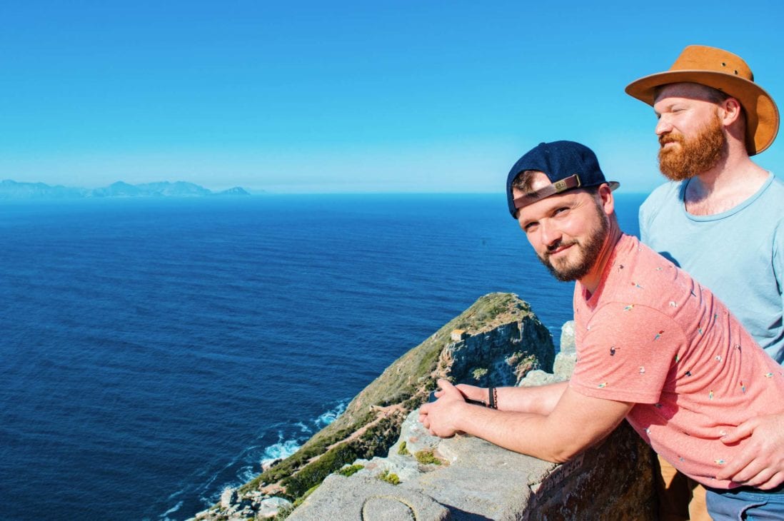 The view over the ocean at Cape Point Nature Reserve is breathtaking © Coupleofmen.com