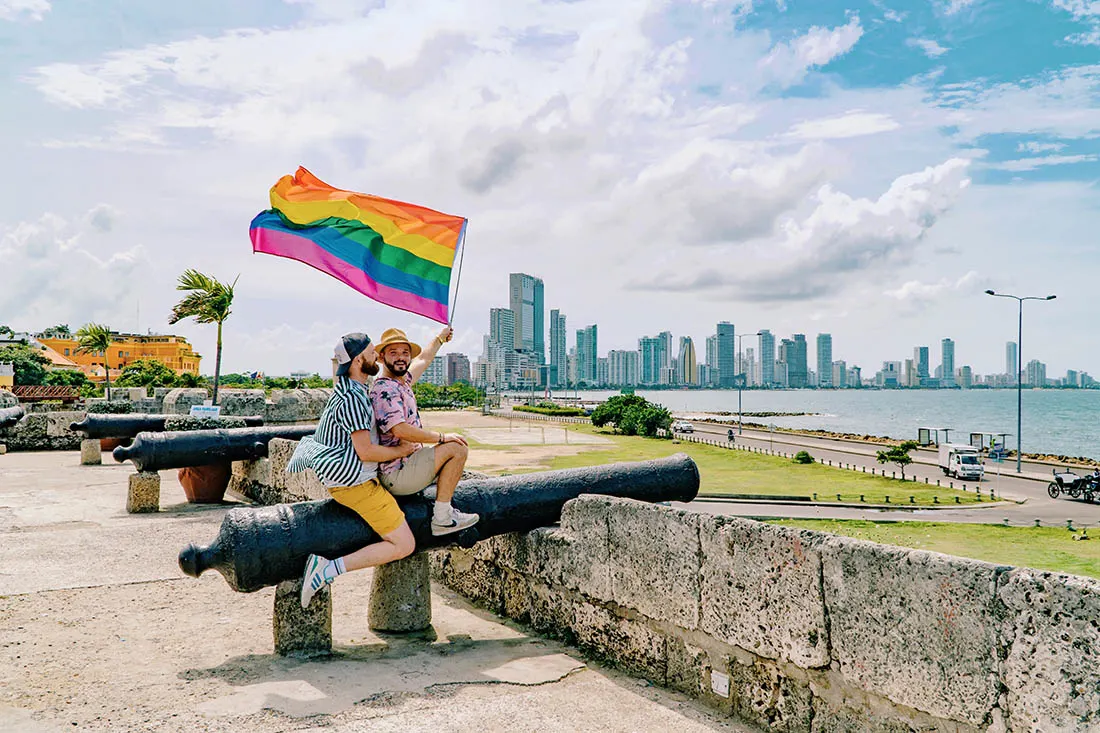 Gay Travel Guide Cartagena, Colombia by Karl & Daan from Couple of Men Gay Travel Blog © coupleofmen.com