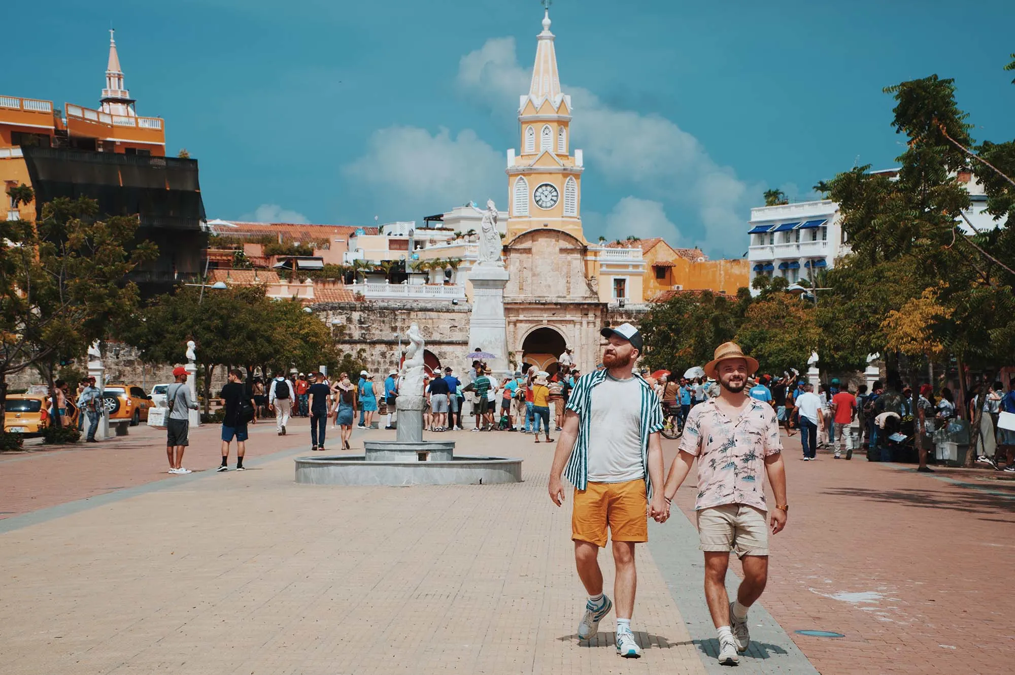 Hand-in-hand in Cartagena: The best of gay-friendly Colombia through a Couple of Men's eyes © coupleofmen.com
