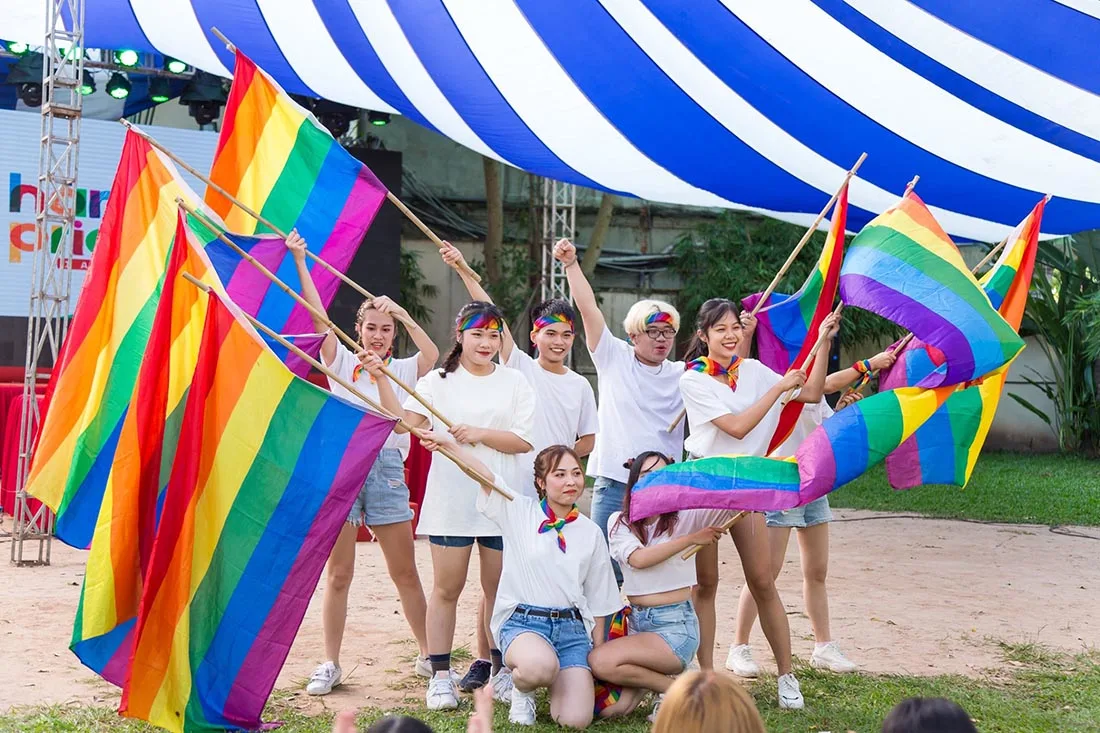 Schwul in Vietnam Gay in Vietnam LGBTQ+ Gay Pride in Vietnam © ICS Ho Chi Minh City