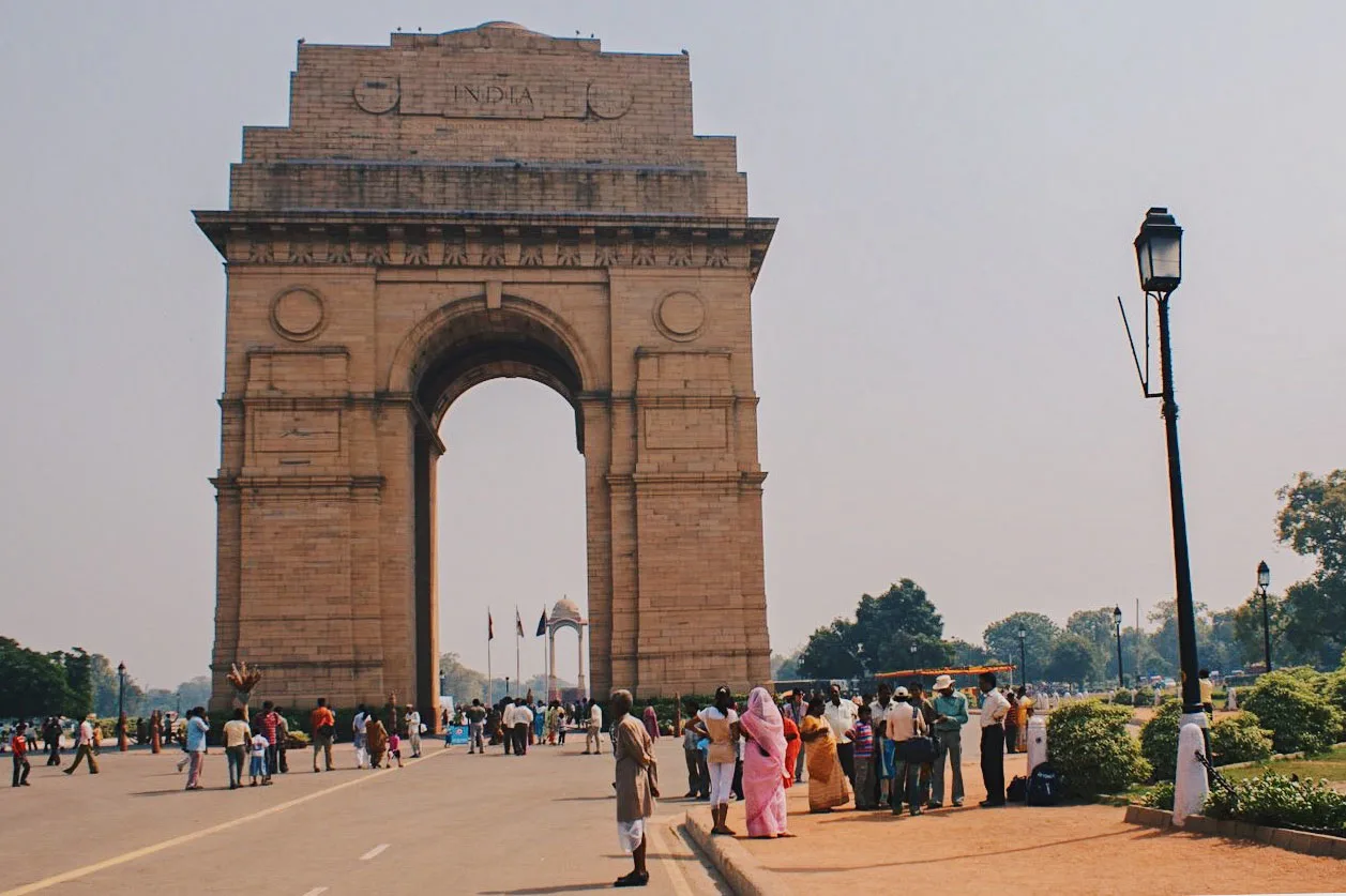 Gay Reise Indien The Gate of India in New Delhi © Coupleofmen.com